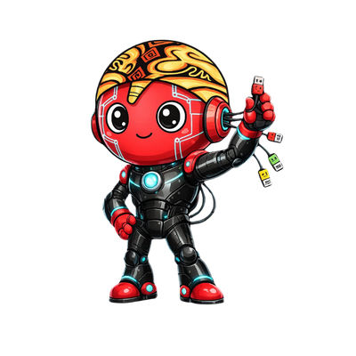 c3bot Mascot Corporate